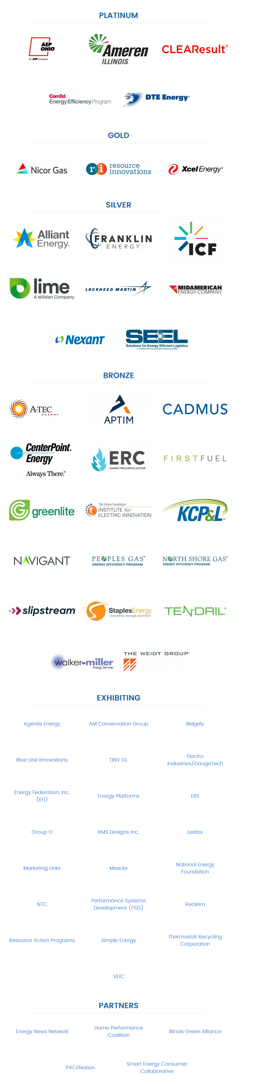 2019 sponsors